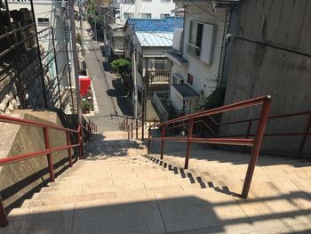 Staircase in residential building