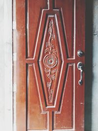 Full frame shot of closed door