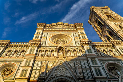 Low angle view of cathedral against sky