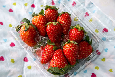 Close-up of strawberries