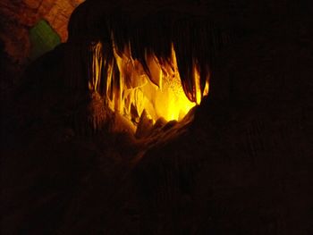 Scenic view of cave