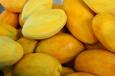 Full frame shot of fruits for sale at market stall
