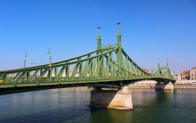 Liberty bridge in budapest