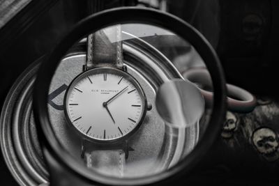 Close-up of clock