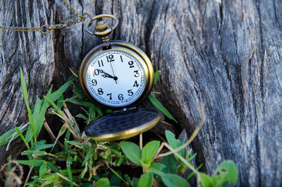 Close-up of clock