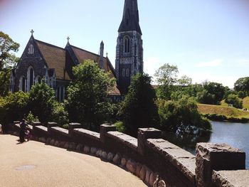 View of church against sky