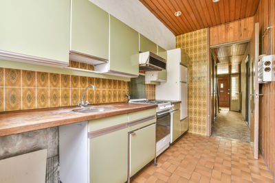 Interior of kitchen at home