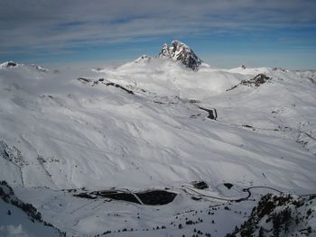 Snow covered landscape