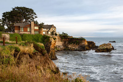 Pismo beach at sunset