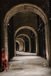 Interior of historic building