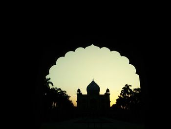 Low angle view of church against sky