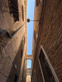 Low angle view of buildings against sky