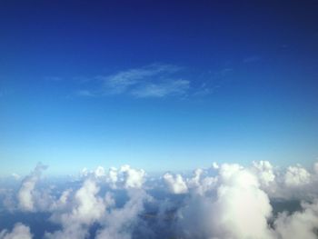 Low angle view of cloudy sky