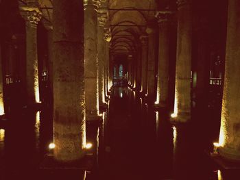 Corridor of building