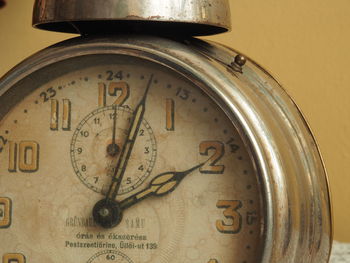 Close-up of clock