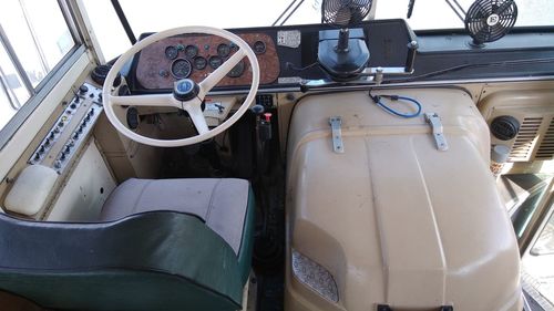 1986 bluebird school bus interior 