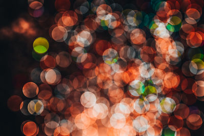 Full frame shot of multi colored lights