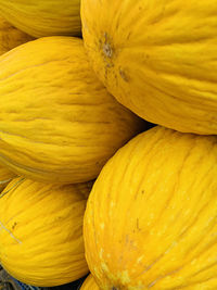 Full frame shot of pumpkins