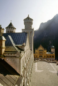 View of built structures against sky