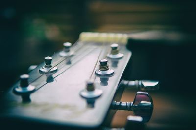 Close-up of guitar