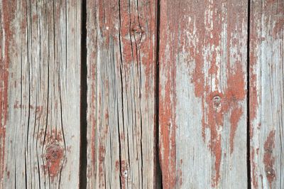 Full frame shot of weathered wooden wall