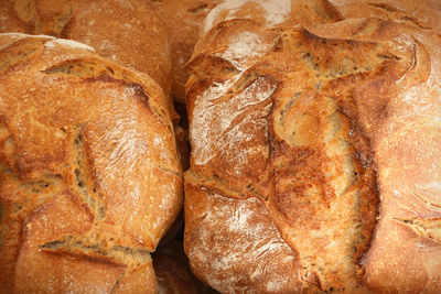 Full frame shot of bread