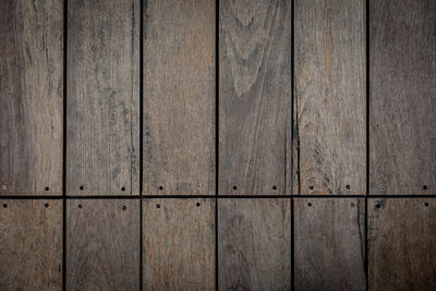 Full frame shot of wooden floor