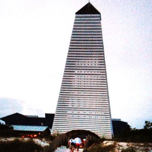 Low angle view of modern building