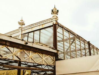 Low angle view of built structure