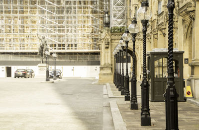 Street amidst buildings in city