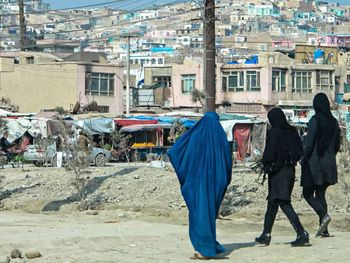 Man standing in city