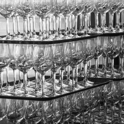 Full frame shot wine glasses