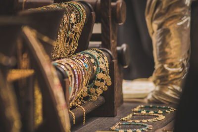 Close-up of multi colored wall