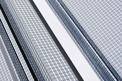 Abstract minimalist glass facade