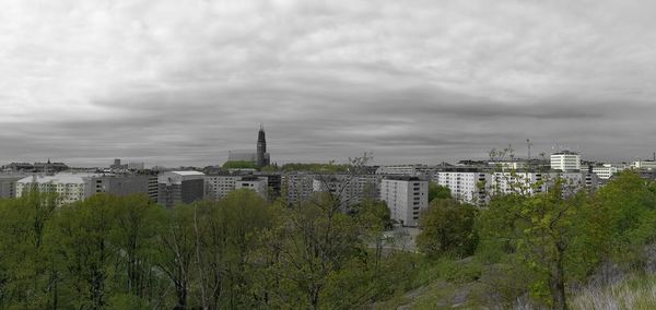 Cityscape against sky