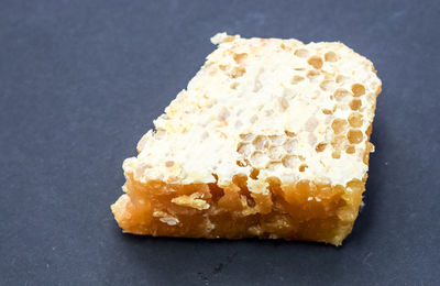 Close-up of cake on table