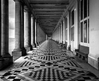 Corridor of building