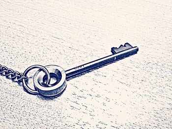 Close-up of metallic structure