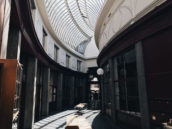 Low angle view of buildings in city