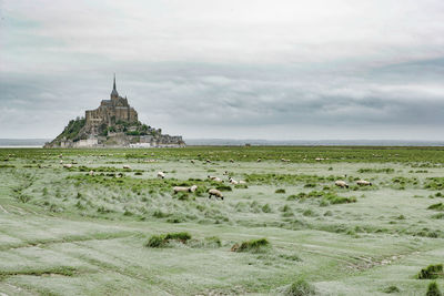View of historical building against sky