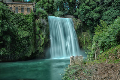 The cascata grande is one of the few waterfalls to be found in the historic center of a city.