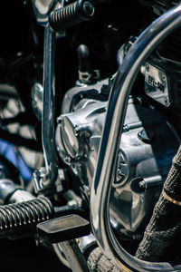 Close-up of vintage car