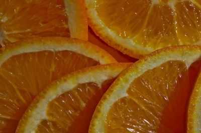 Detail shot of orange
