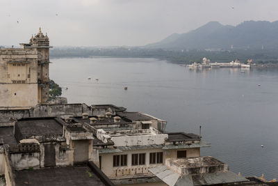 Buildings at waterfront