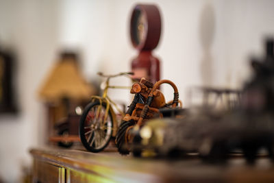 Close-up of stuffed toy on table