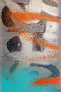 Full frame shot of wet glass