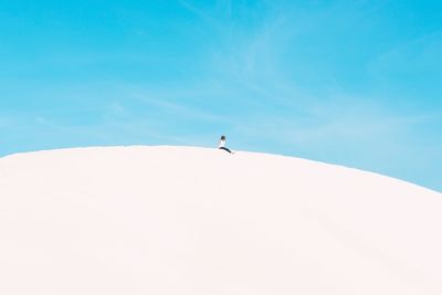 Low angle view of full length of man