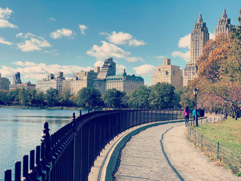 Central park jacqueline kennedy onnasis reservoir scenery