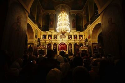 Church at night
