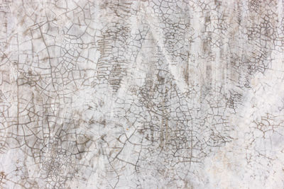 Full frame shot of cracked wall